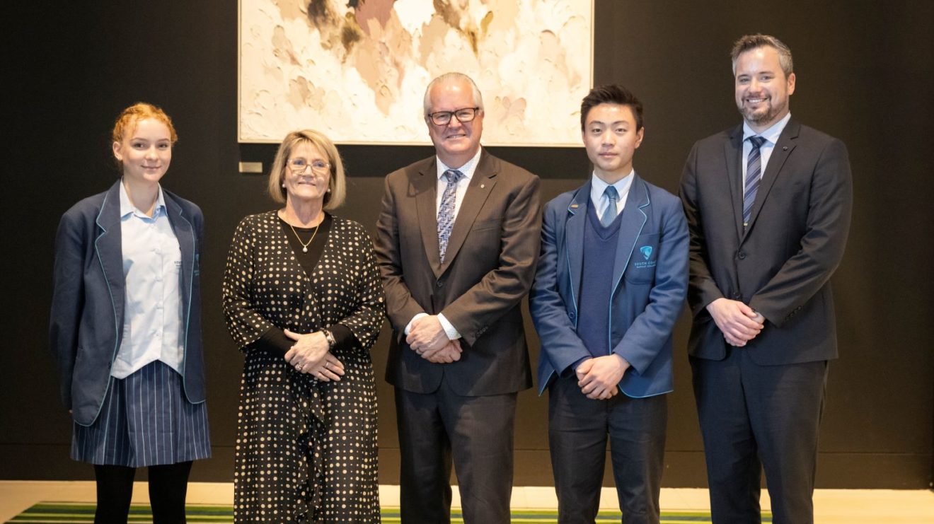 SCBC STUDENT LEADERS MEET WESTERN AUSTRALIA'S GOVERNOR